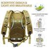 30L Military Tactical Assault Pack Backpack Army Molle Waterproof Bug Out Bag Small Outdoor Hiking Camping Hunting Rucksack 240124