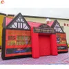 wholesale Attività all'aperto per nave libera rossa 10x6x6mH (33x20x20ft) Con ventilatore gonfiabile portatile tenda da pub irlandese festa di carnevale noleggio prato tenda ebent con ventilatore