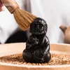 Cinese viola argilla tè animale domestico fatto a mano figura statua ornamenti scultura artigianato casa set da tè decorazione accessori regali 240124