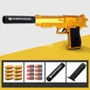 Desert Eagle Pistol Pistola Model Soft Bullet Foam Dart Manual Toy Gun Blaster Shooting For Boys Adults Birthday Gifts