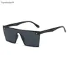 2024 Nowy trend mody Square Large Frame Quay European and American Men's Sunglasses Damskie UV Ochrona podróżnicza