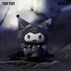 Toptoy Kuromi Whetelves of Millers Hollow Series Blind Box Doll Ornament Kawaii Childrens Toy Anime Model Birthday Prezent 240126