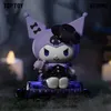 Toptoy Kuromi Whetelves of Millers Hollow Series Blind Box Doll Ornament Kawaii Childrens Toy Anime Model Birthday Prezent 240126