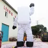 wholesale 3M / 6m / 10M Livraison gratuite activités de plein air Astronaute gonflable géant de 8 m 26 pieds de haut avec éclairage LED spaceman figure modèle ballon au sol