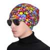 Berets Smarties – Yummy Candies Strickmütze Snap Back Marke Man Caps Hüte für Damen Herren