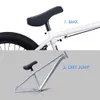 Funsea sela de bicicleta bmx dirt jump cruiser assento de bicicleta freestyle acessórios de corrida dowbhill para mtb coeus 240131