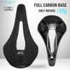 RYET 3D imprimé selle ultralégère plein carbone 180g siège de vélo route vtt montagne gravier sièges pour hommes femmes cyclisme vélo partie 240131