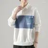 Polos masculinos t polo camisas para homens bolso preto roupas masculinas tamanho grande topos emendados oversize japão f tendências de moda 2024 normal harajuku s