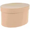 Take Out Containers Cookie For Gift Giving Oval Carton 6x4x2 Boxes Bakery Supplies Multifunction Packaging Small