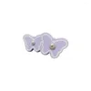 Accessoires pour cheveux Fleur Étoile Acétate Duckbill Clip Sweet Pearl Love Heart Butterfly Girls