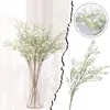 Dekorativa blommor Vit False Flower Babys Breating Gypsophila Silk Bouquet Wedding Home Room Decor Know Know för alla hjärtans dag