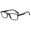 Óculos de sol 1 PC HD Reading Glasses Unissex Ultralight Frame Frame Portátil Olhos Presbiaíticos Cuidados de Visão de Alta Definição 1.0- 4.0