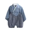 Etnik Giyim Japon Kimono Bebek Bebek Erkekler Pijama Çocuk Çiçek Baskı Tulum Places Gid Çocuklar Sevimli Kaldırıcılar Yukata Korean Hanbok