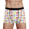 Mutande carino colorato fantasma di disapprovazione mutandine traspiranti biancheria intima maschile comodi pantaloncini boxer