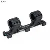 Mingju Sports Outdoor Aluminum Alloy 25mm 30mm Pipe Diameter Support Laser Sight Torch Metal Pipe Clamp Fixer