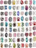 مزيج كامل ألوان Matel Drop Oil Big Hole Beads Charm for DIY Jewelry Bracelet للأساور الأوروبية 4262840