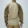 Terno militar tático uf camisas de combate calças conjunto masculino treinamento campo camuflagem sapo scouting uniforme cs airsoft s kit 240124