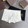 Designer Luxe Louiseities Mens Mens Classic Underwear Solid Color Boxer broek Katoen Ademvol comfortabele onderbroek Drie -delige met doos 02106