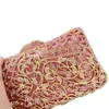 Вечерние сумки KHNMEET Роскошная хрустальная сумка Розовый бриллиантовый клатч Свадебный выпускной Pochette SC922