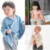 Etniska kläder japanska kimono baby flickor pojkar pyjamas barn blommor tryck jumpsuit sömnkläder barn söta rompers yukata koreanska hanbok
