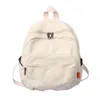 Sacs d'école toile femmes petit sac à dos Vintage Feminina Mini sac à dos femme solide fille sac