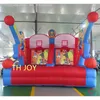 wholesale free ship outdoor Games Advertising Inflatables & activities 4x3m shooting out hoops inflate Giant Inflatable Basketball Hoop game for kids and adults