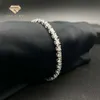 Chain 2Mm 3Mm 4Mm 5Mm Grown Jewelry 10K/14K/ Real Gold Tennis Bracelet With Lab Diamond CVD