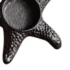 Ljusstakar TEALIGHT LJUSSLESTICK STARFISH HOLDER BLACK METAL HOME DECORATION CREATIVE