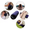 Oreiller gonflable multifonctionnel pour le corps long, oreiller lombaire pour les jambes, le yoga, les positions de voyage, coussin d'air avec pompe à main en plastique 240127