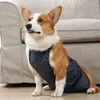 Cão vestuário barriga banda reutilizável bandas traje impermeável capa lavável roupas para animais de estimação suprimentos para pequenos