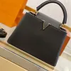 Capucines BB Bag Designer Women Leather Containt Counter Basdbody Mini Mm Black Wallet Bags Leather Beacs Handbag محفظة Luxurys مصممي المصممين الأصليين