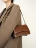Evening Bags Fashion Single Shoulder Crossbody Bag Women's Underarm High Quality Cowhide Small Satchels Unique Solid Color