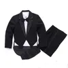 summer Formal Children's clothes for boys wedding suit party baptism christmas dress for 1-4T baby body suits wear 5-Piece 240123