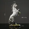 European Style Horse Sculpture Resin Animal Statue Decoration Souvenir Gift Living Room Office Study Desktop 240127