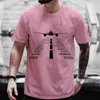 Homens Mulheres Camisetas Verão Harajuku Fonético Alfabeto Piloto Avião Engraçado Aviação Tees Casal Streetwear Roupas Y2K Tops 240202