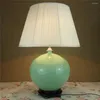 Table Lamps Beautiful Plain Colour Glazed Porcelain Ceramic Vase