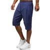 Shorts pour hommes 2024 Bermuda Cargo Hommes Été Léger Quotidien Lâche Cordon Coton Respirant Pantalon Décontracté Homme