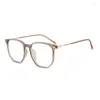 Zonnebrilmonturen BD01250 Koude Tawny Anti-blauwe Bril Dames Kan overeenkomen met Bijziendheid Lens Klein Rood Boek Hetzelfde Model TR90 Groot Frame Heren