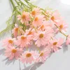 Decorative Flowers 5PC Artificial Flower Baskets Props 5 Small Simulation Decoration Branch Daisy Large Silk Floral Arrangements