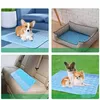 Kennels Dog Cooling Mata Letna podkładka dla psów kota oddychająca koc podkładki do mycia sofy rozkładane łóżko dla zwierząt