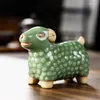 Tea Pets Personalized Zodiac Ceramic Small Pet Simple Play Ceremony Ornament Creative Set Spare Parts