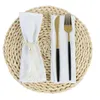 Set van 6 servetten, servetten, 30x45 cm, natuurlijk katoen, servet, keukenthee, tafelhanddoeken voor bruiloftsdecoratie 240124