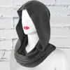 Lenços moda mulheres macias de malha para infinito loop capa cachecol envoltório tempo frio à prova de vento quente beanie earflap chapéu crânio boné