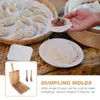 ベーキングツールdumpling肌を押す皿パン粉包装用品ラッパー用のプレスターペストリーメーカーキッチン木製女性製造ツール