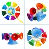 8Note Hand Bell Children Music Toy Rainbow Percussion Instrument Set 8Tone Rotating Rattle Beginner Educational Gift 240124