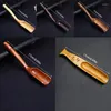 Tea Scoops 1Pc Chinese Kongfu Spoons Wooden Bamboo Retro Style Natural Scoop Spoon Portable Teaspoon Kitchen Supplies