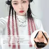 Hair Accessories Extension Gradient Color Ponytail High Temperature Fiber Wig Rope Braiding Hairpieces Twist Fake