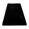 Tapis Tapis doux et moelleux Tapis de chambre à coucher modernes pour chambre d'enfants Plancher de pépinière 2'x 3' Noir