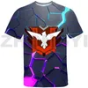 Magliette da uomo Gioco Free Fire Garena T-shirt Moda femminile Top Shirt Sport quotidiano Uomo Ragazza Kawaii Cartoon oversize