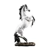 Скульптура лошади в европейском стиле, статуя животного из смолы, украшение, сувенир, подарок для гостиной, офиса, кабинета, рабочего стола 240127